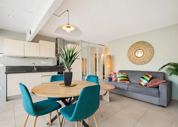 Villa Soleil Levant Con Terraza Cerca De La Playa *